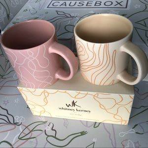Whitney Kerney Causebox Custom-shaped Mugs